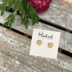 MORE Druzy-Style Round Studs - 8mm