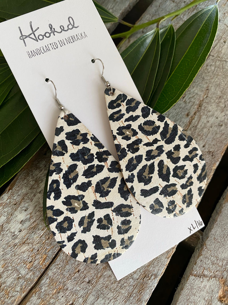 Leopard Birch Teardrops - XL