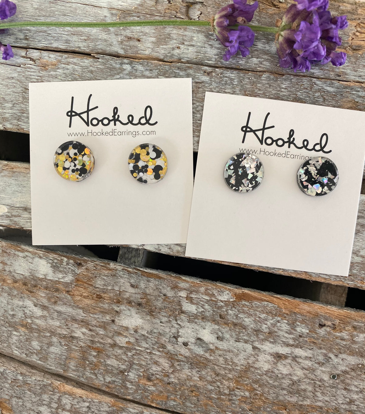 Metallic Disc Studs - 12mm