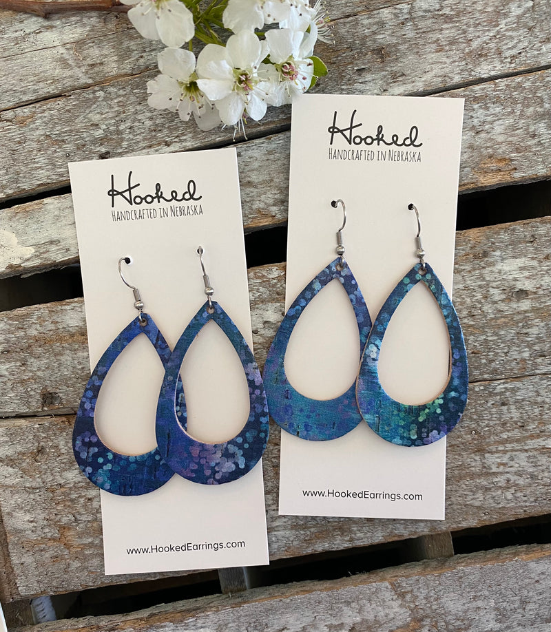 Stardust Teardrop Cutouts - Medium