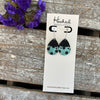 Dotted Turquoise Suspended Stacks - Small
