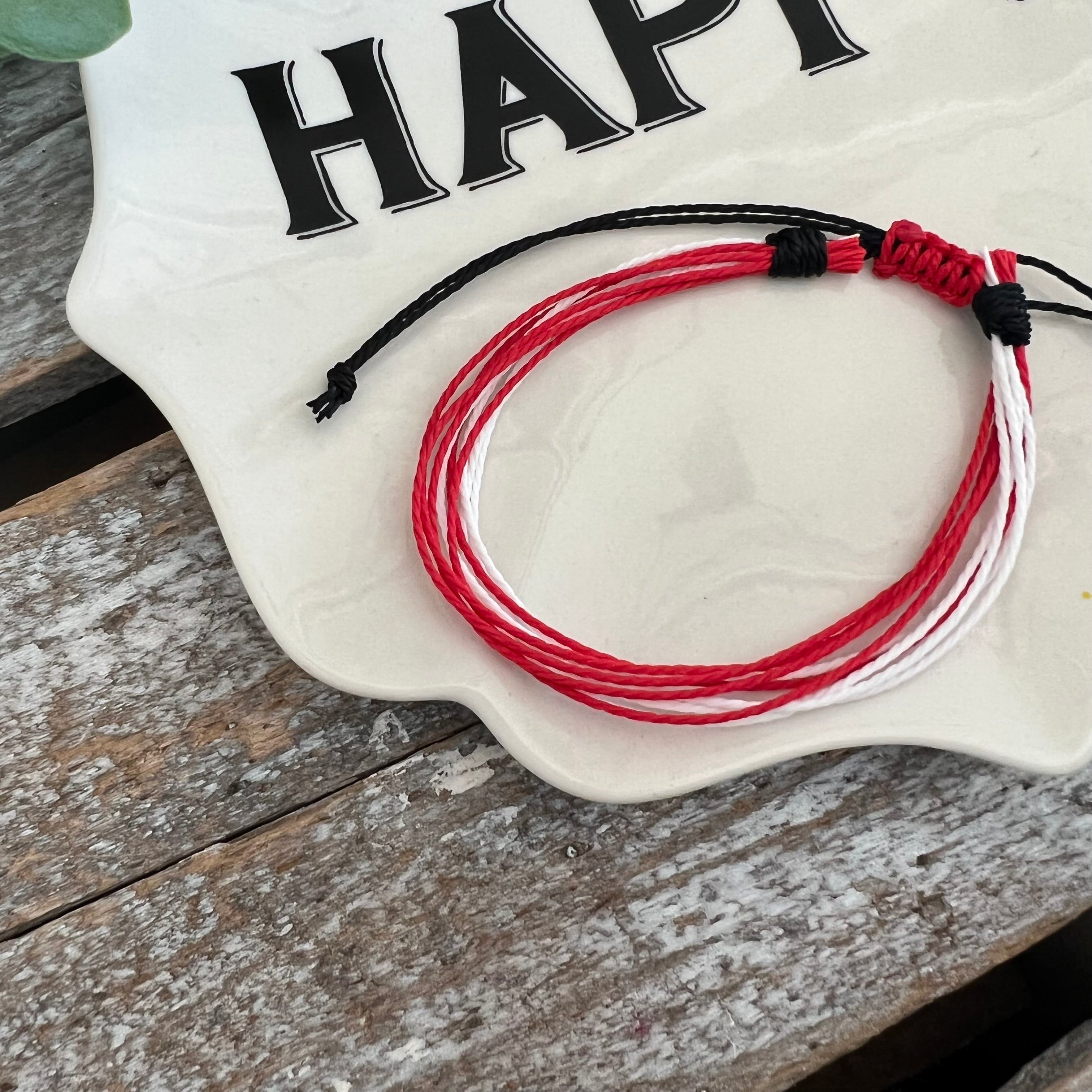 5pcs random Adjustable Wax Thread Summer Friendship Pack Bracelets for  Sisters Gift Cutest Personalized Waterproof String Beach Bracelets | SHEIN  USA