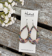 Psychedelic Teardrop Cutouts - Medium