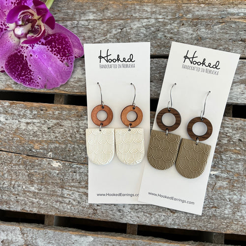 Ivory Boho Arch Stacks - Medium