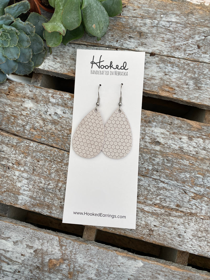 Honeycomb Teardrops in Chiffon - Small