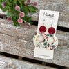 Holly Berry Stacked Circle Cutouts
