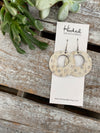 Retro Dot Birch Circle Cutouts