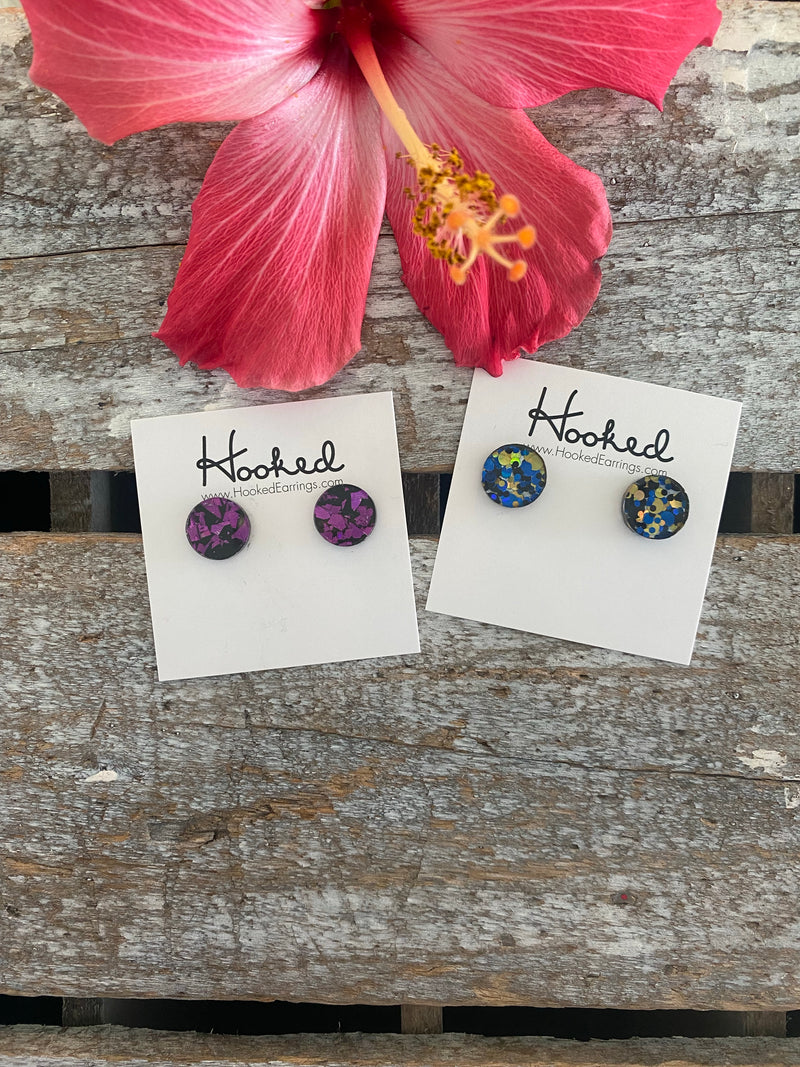 Metallic Disc Studs - 12mm