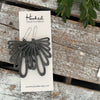 Wooden Deluxe Cutout Earrings - Large Rowan