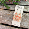 Vintage Santa Teardrops - Medium