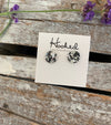 Metallic Disc Studs - 12mm
