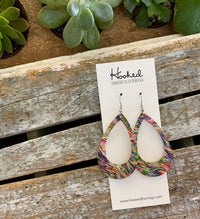 Psychedelic Teardrop Cutouts - Medium