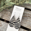 Zebra Print Birch Teardrops - Medium