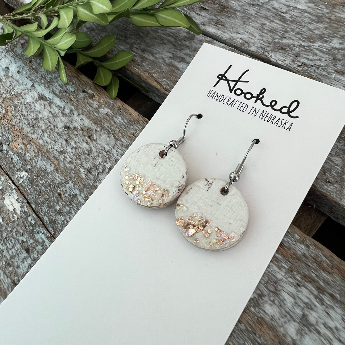 Stardust Glitter Dipped Birch Minis
