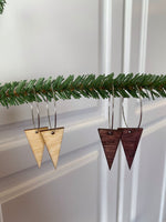 Dropped Wooden Triangles - Medium