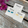 Rectangular Bar Studs - 12x5mm