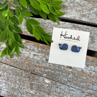 Blue Whale Studs