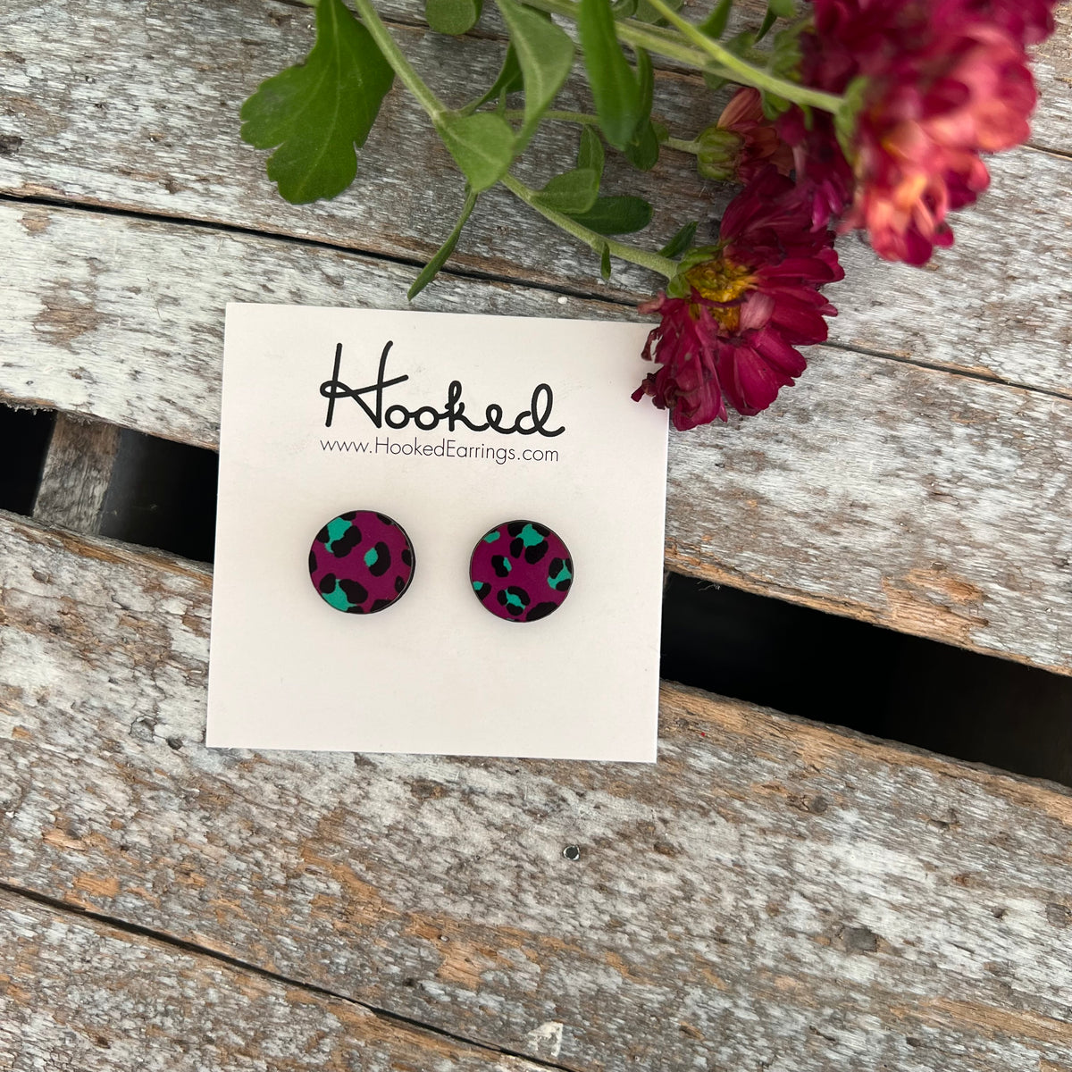 Printed Wooden Studs - 12mm