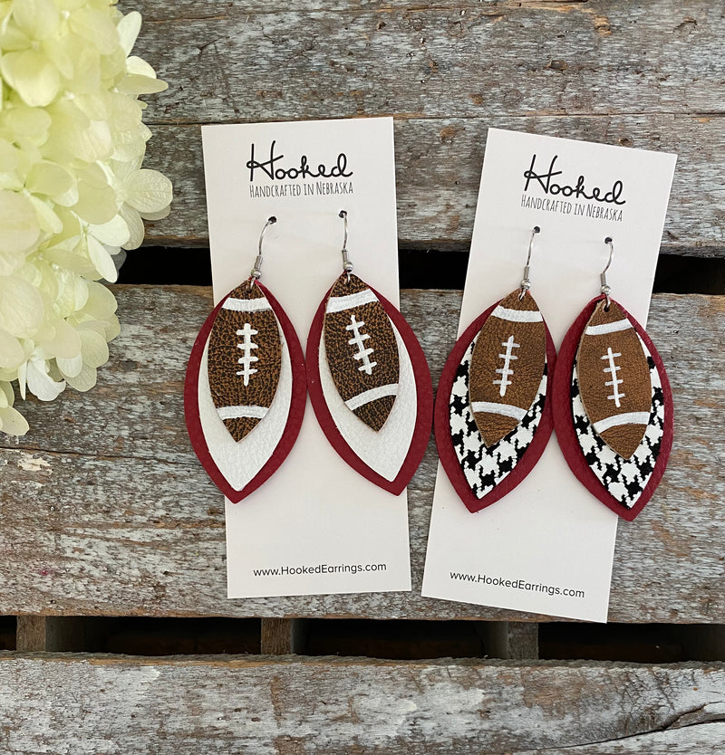 Triple Layered Footballs - Large Petals