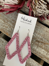 Diamond Cutouts in Perfect Pink - Large