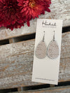 Tiny X Cork Teardrops/Edged - Small