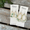 Lucky Birch Teardrop Cutouts - Gold Edged / Medium