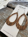 Cork Board Teardrop Cutouts - Medium