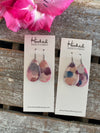 Sugared Berries Glitter Teardrops in Pink/Purple - Small