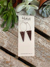 Dropped Wooden Triangles - Medium