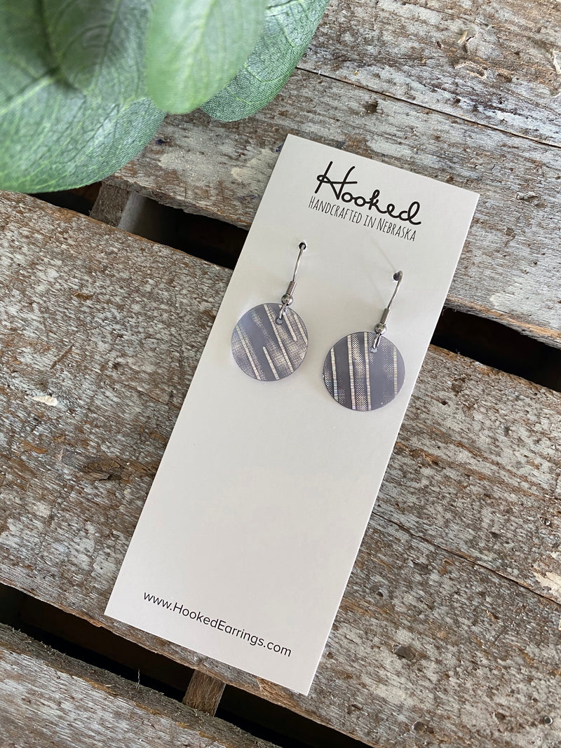 Holographic Stripe Pool Minis - Gray