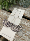 Half Moons - Medium - Black and White Suspended Stacks