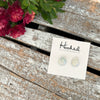 Sparkling Teardrop Studs - Small