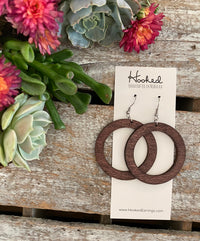 Wooden Hoops - Medium