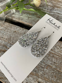 Crushed Diamonds Glitter Teardrops - Small