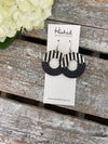 Paris Stripe Hybrid Hoops