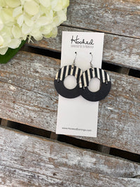 Paris Stripe Hybrid Hoops