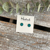 Druzy-Style Round Studs - 8mm