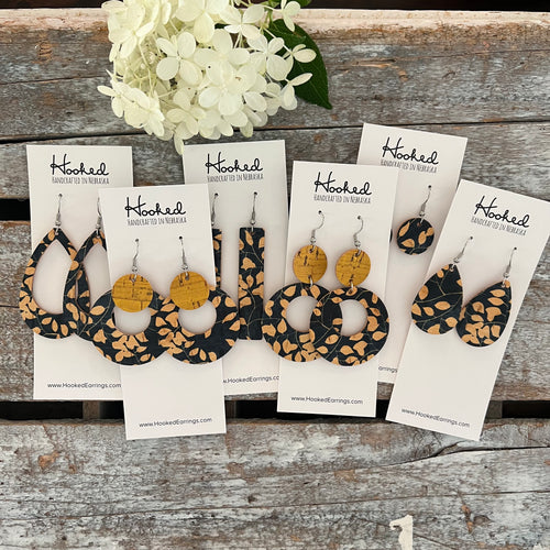 Midnight and Mustard Cork Minis