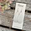 Spaceship Silver Teardrops -  Medium