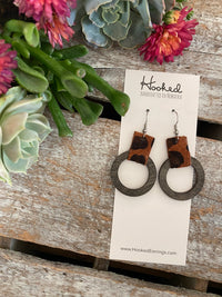 Looped Wooden Hoops - Size Small