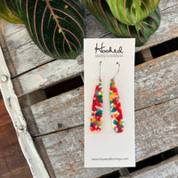 Drop Earrings in Fiesta - Waterproof, Pool Ready