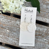 Volleyball Clay Earrings - with/without Customization - Small or Medium