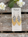 Gold Snow Leopard Layered Petals