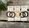 Wooden Hoops - Medium