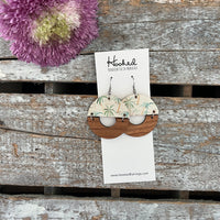 Palm Tree Half Hoops