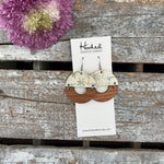 Palm Tree Half Hoops