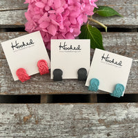 Huggie Hoops - Granite Gray