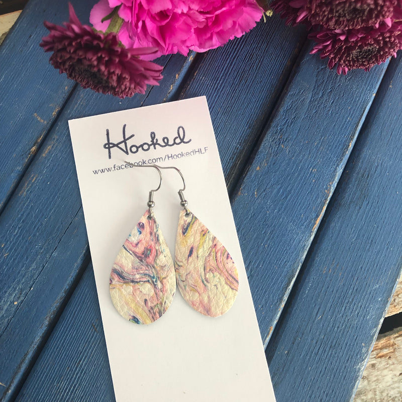Unicorn Swirl Teardrops - Small