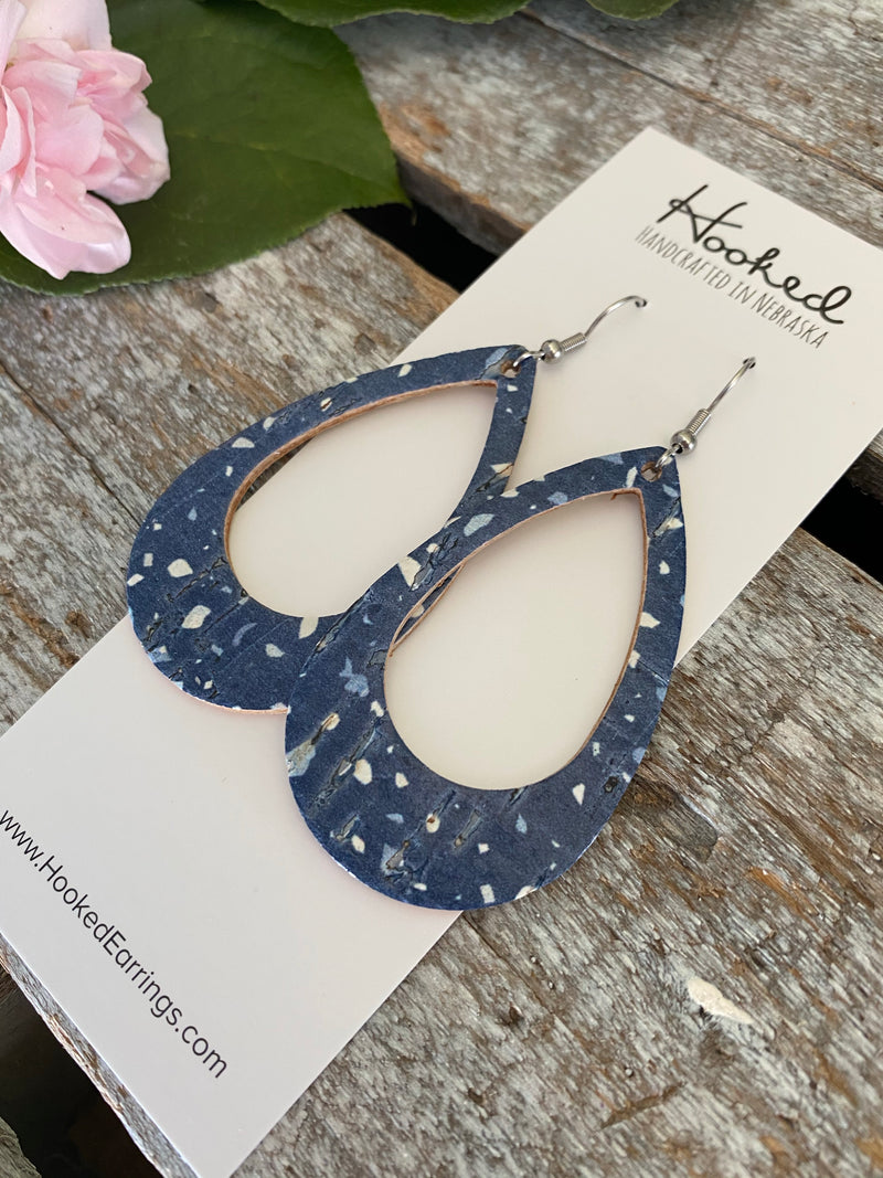 Royal Terrazzo Cork Teardrop Cutouts - Medium