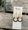 Looped Wooden Hoops - Size Small